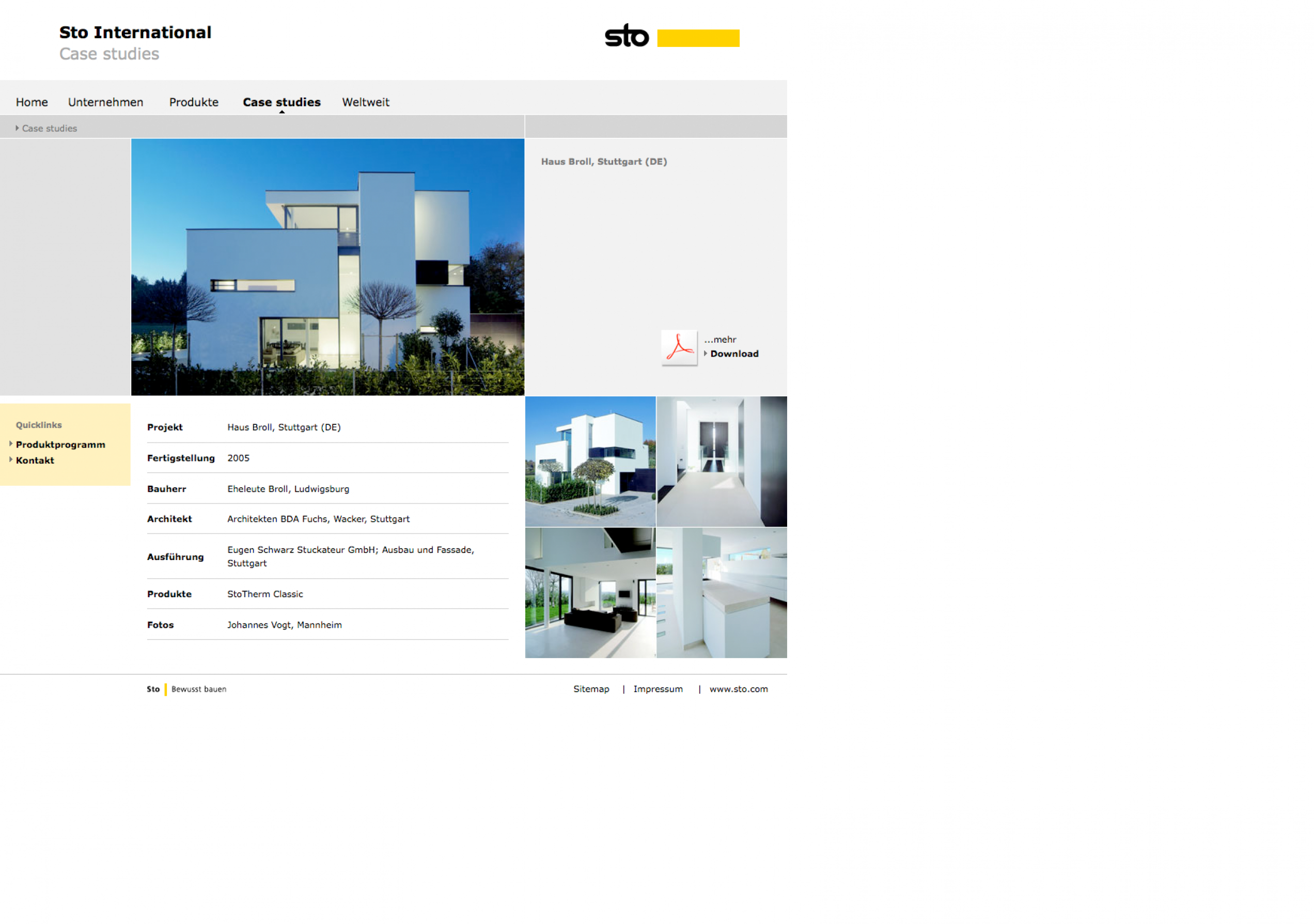 Sto AG International Corporate Website Sto AG International Corporate Website