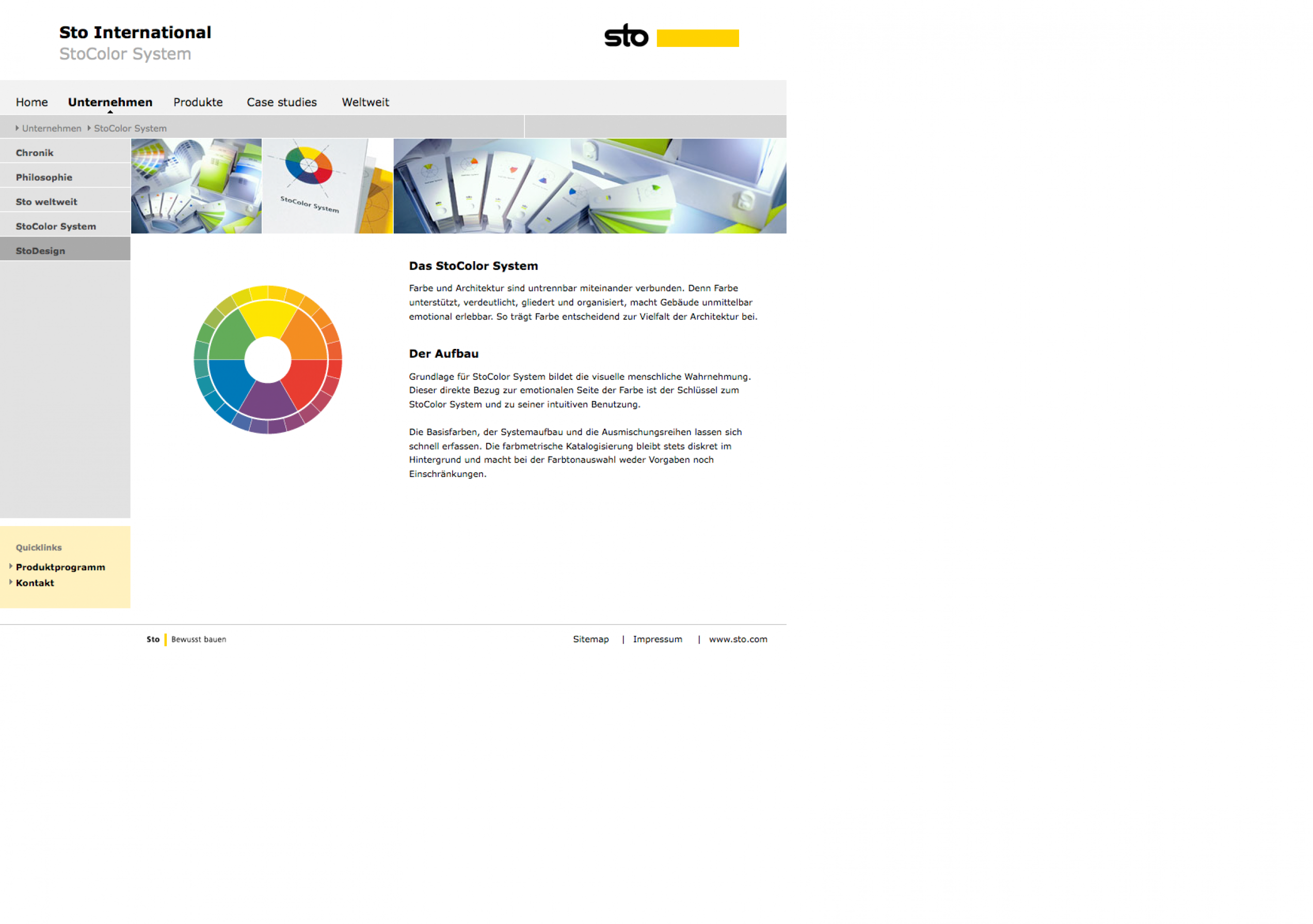 Sto AG International Corporate Website