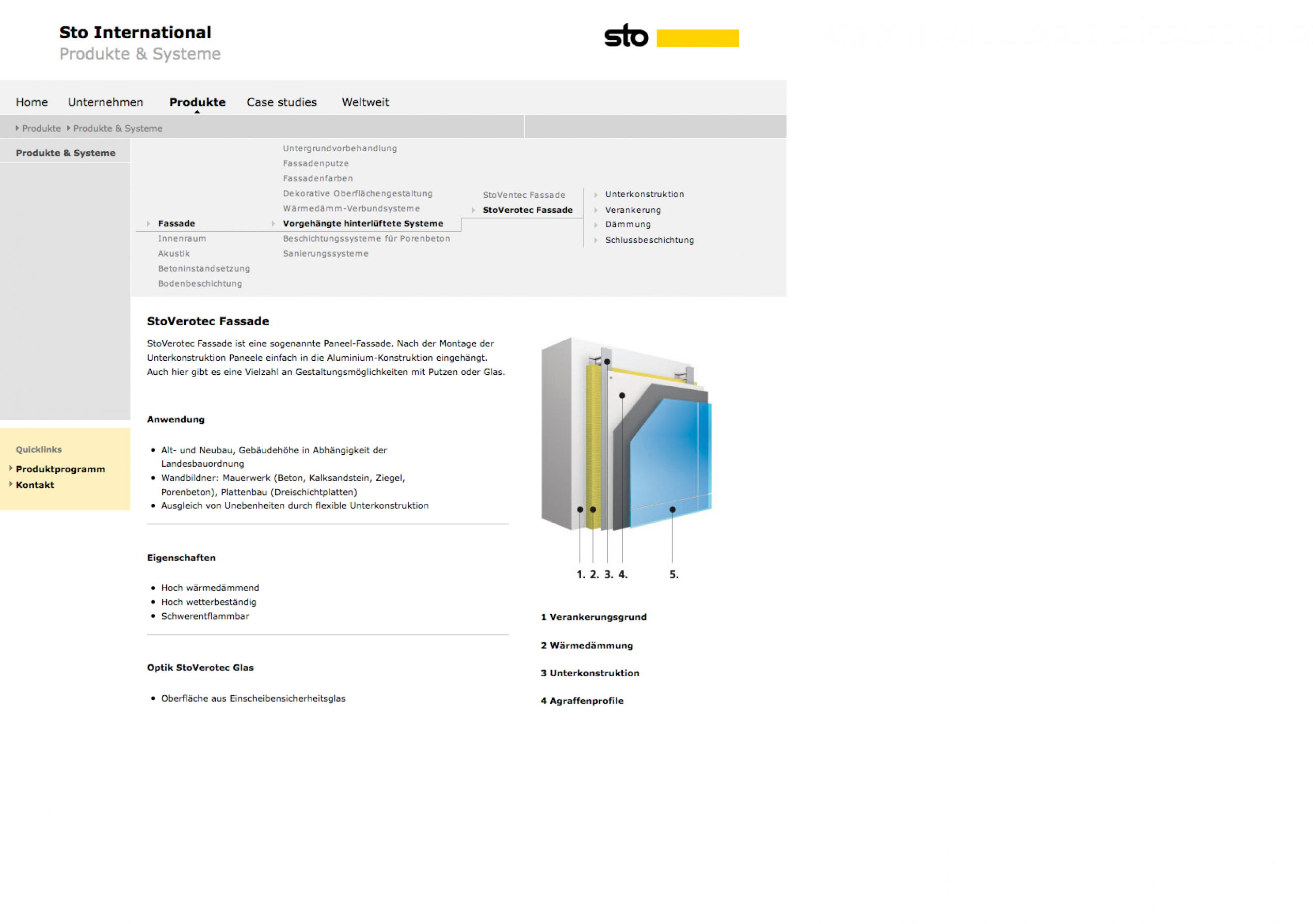 Sto AG International Corporate Website