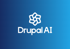 Drupal AI Logo blue