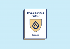 Drupal Certified Partner Badge Bronze