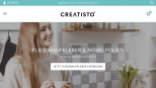 Creatisto Website Screenshot