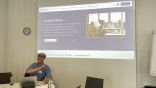 Kai vor der Präsentation zu Drupal AI