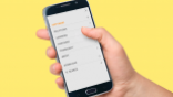 mobile Navigation auf Smartphone für eine sehr umfangreiche Website