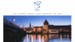 Screenshot: Website mit Drupal 8