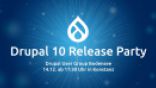 Drupal 10 Release Party Keyvisual
