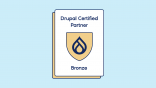 Drupal Certified Partner Badge Bronze