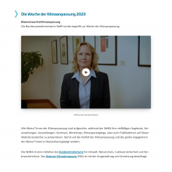 Die Woche der Klimaanpassung - Teaser
