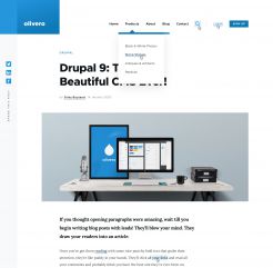 Drupal Olivero Theme Drupal Olivero Theme