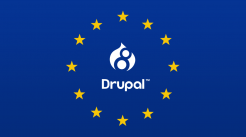 Drupal 8 Logo Europa