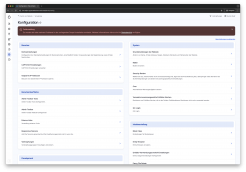 Drupal Audit - Config Interface Drupal Audit - Config Interface