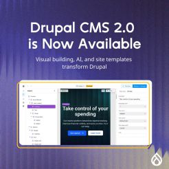 Drupal CMS 2.0 ist jetzt verfügbar.
