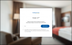 Screenshot: Landing Page bei HolidayCheck Screenshot: Landing Page bei HolidayCheck