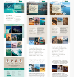 Luxus-Kreuzfahrten Webpages