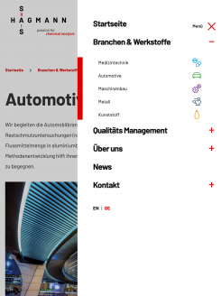 SAS Responsive Navigation