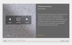 Sto Surface Viewer: Detailansicht einer Oberfläche