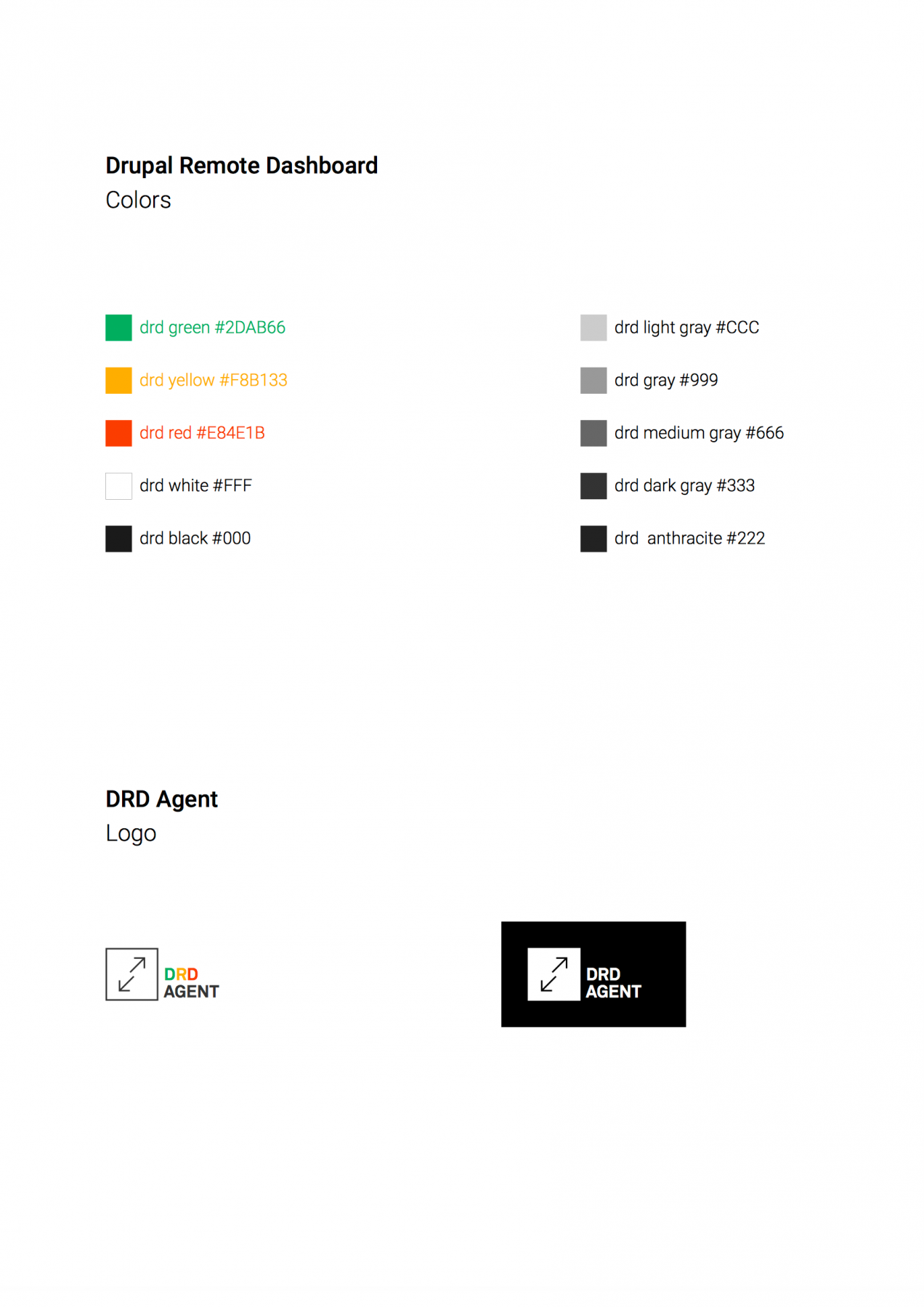 Style Guide – Designing the Drupal Remote Dashboard Style Guide – Designing the Drupal Remote Dashboard