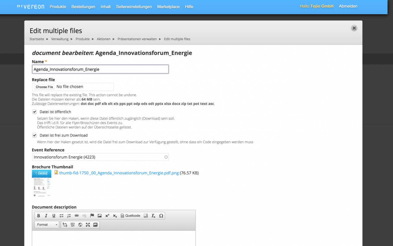 Screenshot: Vereon Screenshot: Vereon