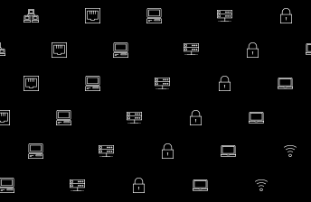 Server Security Icons auf schwarzem Hintergrund als Keyvisual für einen Blog Artikel