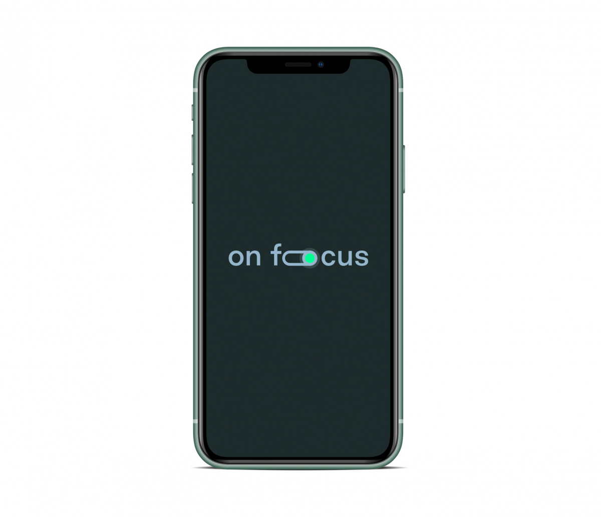 on-foocus App Mockup