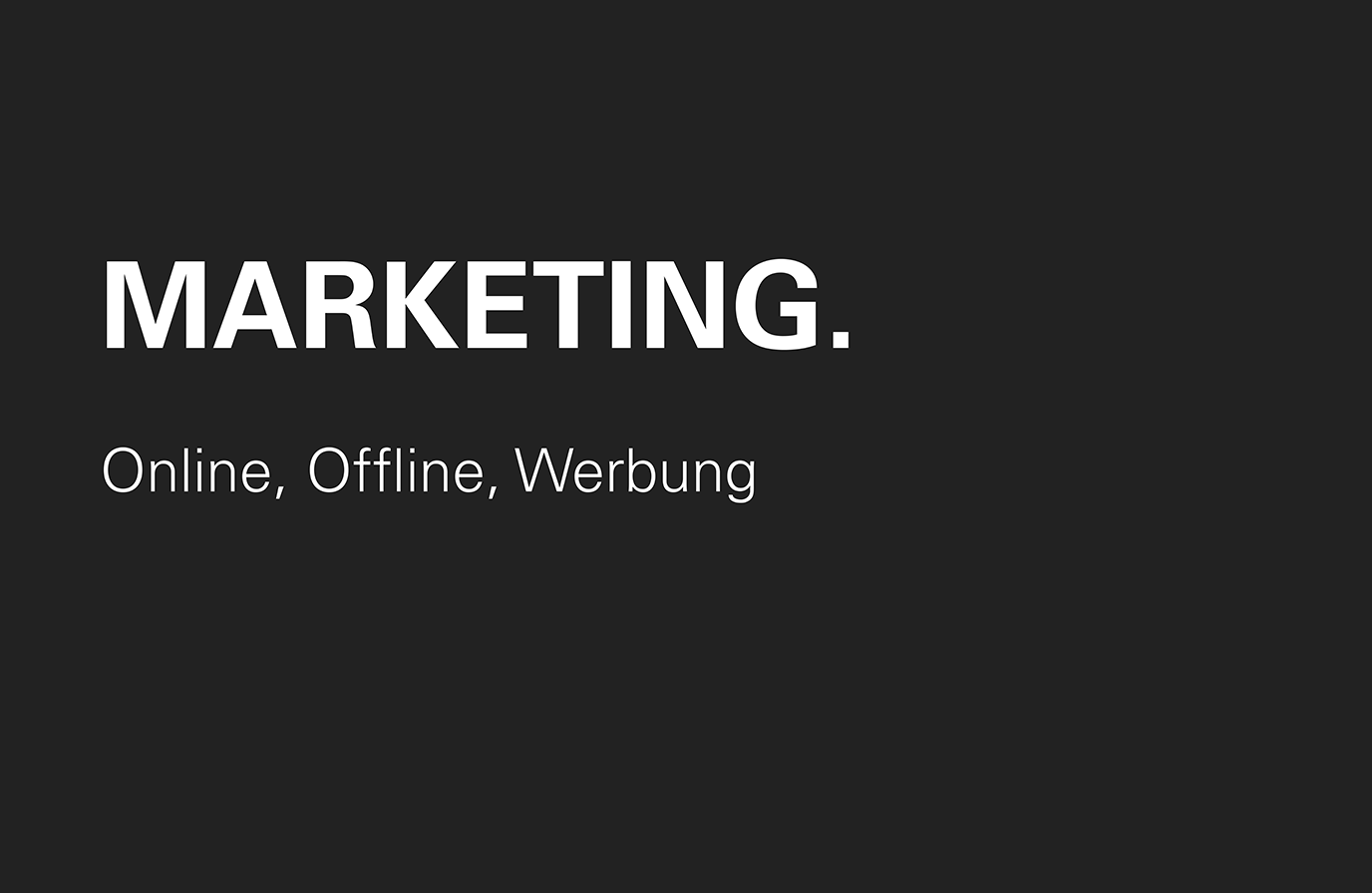 Leistung: Online Marketing, Werbung