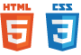 Logo Html 5 und Logo CSS 3