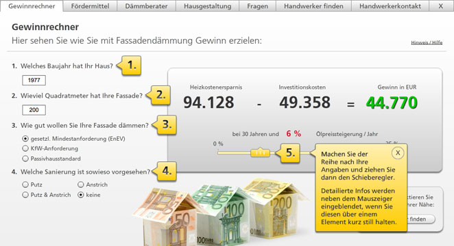 Screenshot Sto AG Bauherren Bereich und Web App Bauherren-Ratgeber